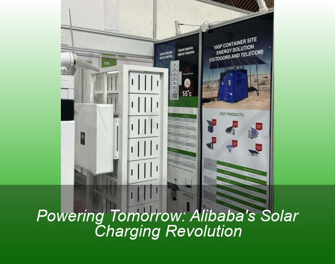 Powering Tomorrow: Alibaba's Solar Charging Revolution